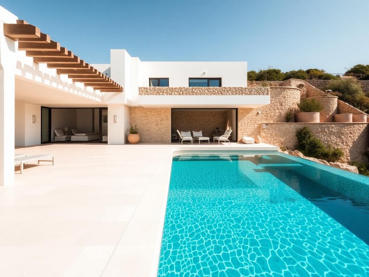 Villa with private pool at Silversands